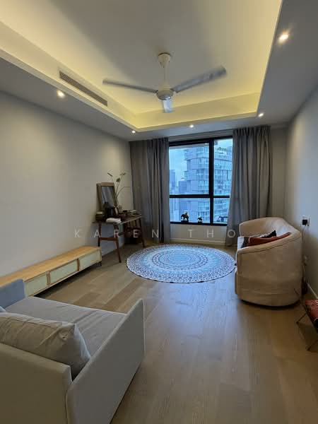 Servis Apartment untuk Dijual di The Ruma - Karen Tho - Living Room - PropertyGuru.com.my