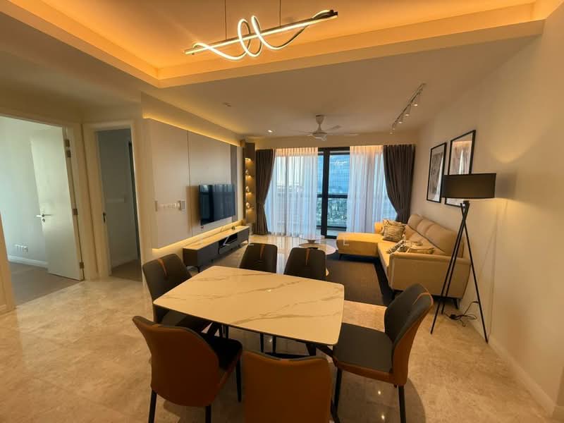 Service Residence for Rent at TRX Residences - TZE YEE - Living Room - PropertyGuru.com.my