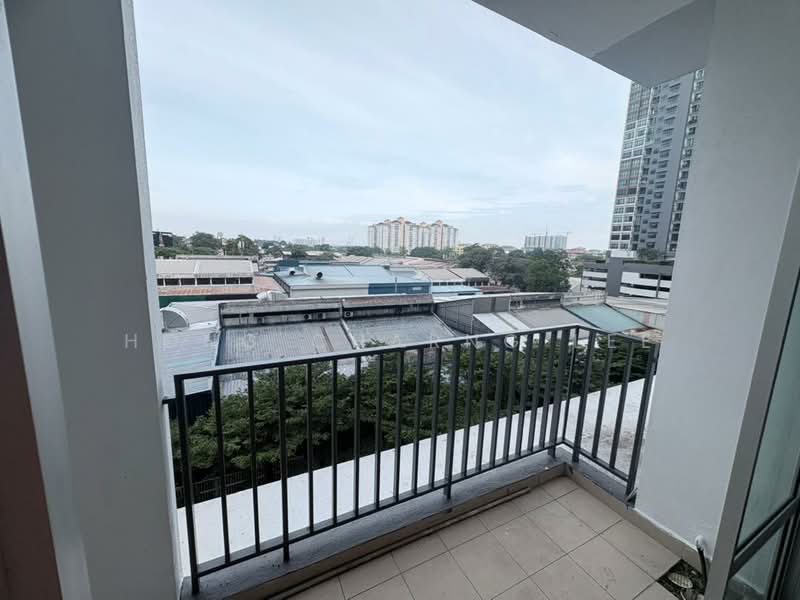 Service Residence for Rent at Greenfield Regency - Hong Charng Lee - Balcony - PropertyGuru.com.my