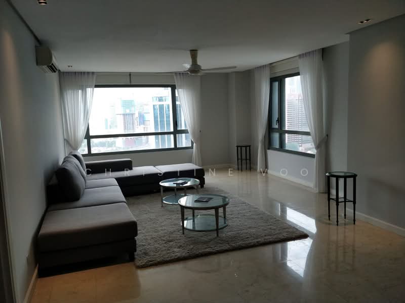Condominium for Sale at The Capsquare Residences - Christine Voo - Living Room - PropertyGuru.com.my
