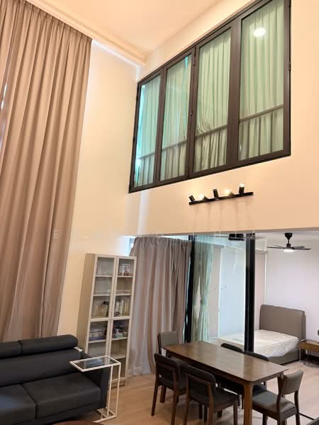 Servis Apartment untuk Disewa di Eclipse Residence @ Pan'gaea - Edmand Chia - Living Room - PropertyGuru.com.my