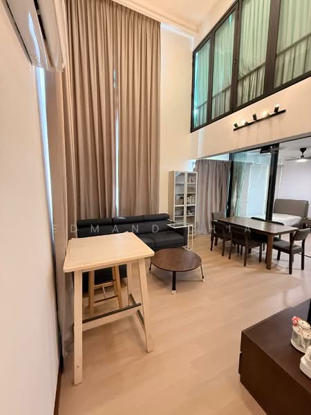Servis Apartment untuk Disewa di Eclipse Residence @ Pan'gaea - Edmand Chia - Living Room - PropertyGuru.com.my