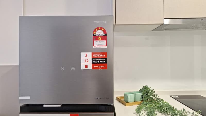 Kondominium untuk Disewa di Skyline KL - Swiss Tan - Kitchen - PropertyGuru.com.my