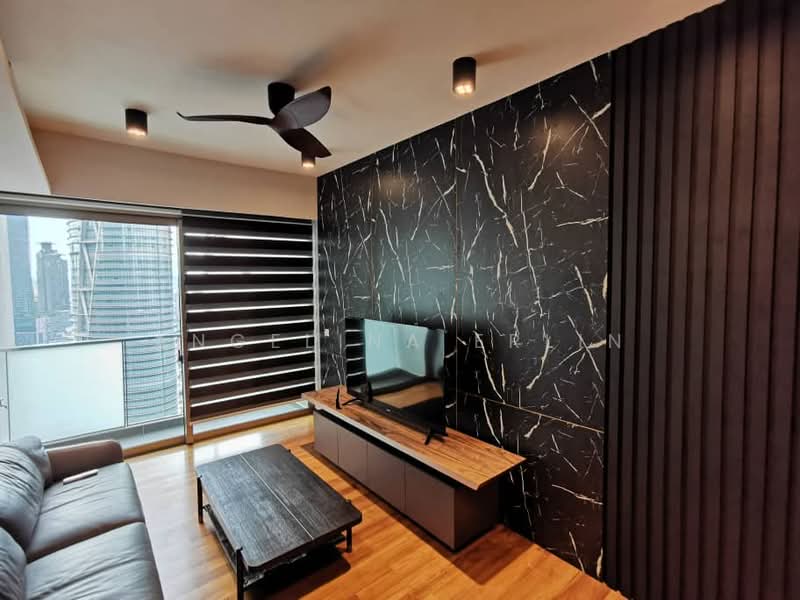 Servis Apartment untuk Disewa di Stonor 3 - Angelina Erlin - Living Room - PropertyGuru.com.my