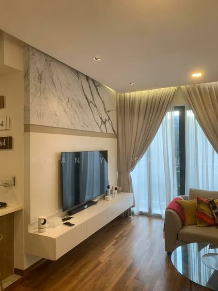 Service Residence for Sale at The Tamarind - Chan Yi Shen - Living Room - PropertyGuru.com.my