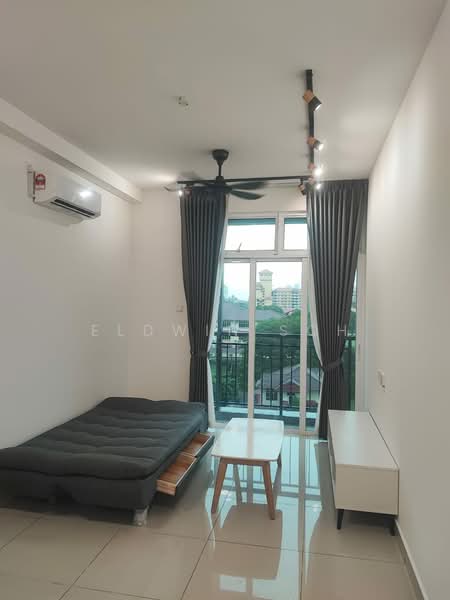 Service Residence for Rent at TRELLIS RESIDENCES - Eldwin Soh - Living Room - PropertyGuru.com.my
