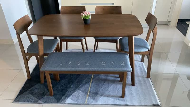 Service Residence for Rent at D'Pristine - Jasz Ong - Dining Room - PropertyGuru.com.my