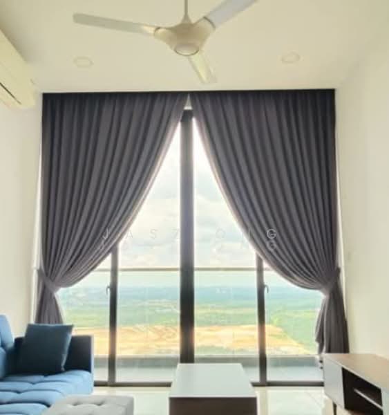 Service Residence for Rent at D'Pristine - Jasz Ong - Living Room - PropertyGuru.com.my