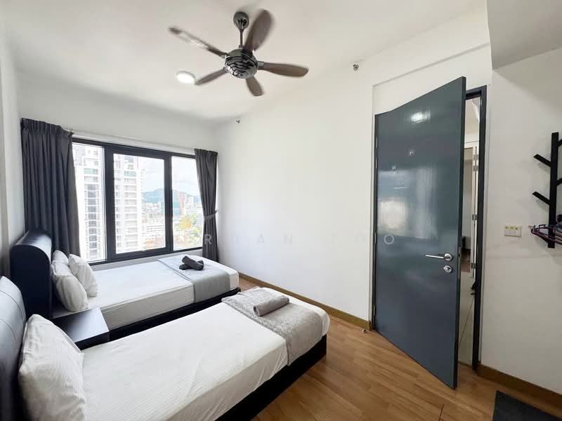 Servis Apartment untuk Disewa di Tropicana 218 Macalister - Jordan Foo - Bedroom - PropertyGuru.com.my