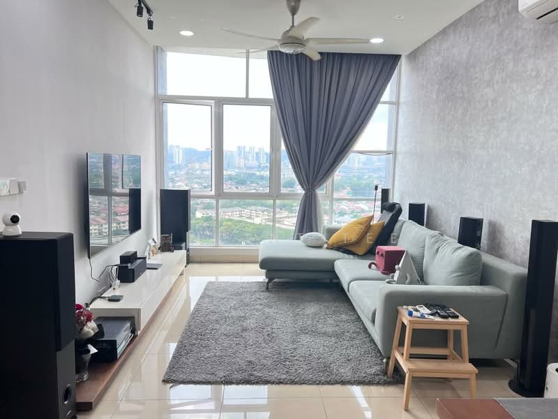 Condominium for Rent at Boulevard Serviced Apartment - Vincent Tee - Living Room - PropertyGuru.com.my