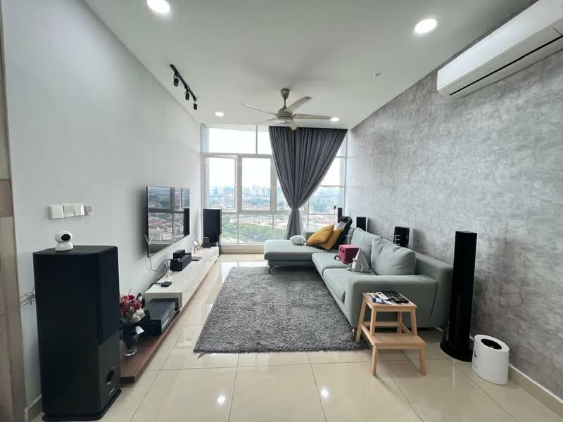 Condominium for Rent at Boulevard Serviced Apartment - Vincent Tee - Living Room - PropertyGuru.com.my