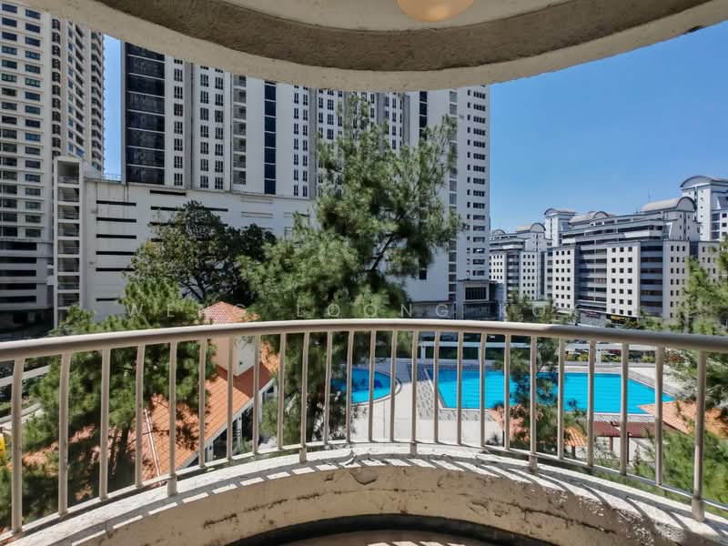Condominium for Rent at Mont Kiara Pines - Weng Loong Kok - Balcony - PropertyGuru.com.my