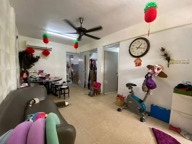 Rumah Flat untuk Dijual di Taman Daya - Jalan Bertam 1, 10 and 16 - Benjamin Ong - Living Room - PropertyGuru.com.my