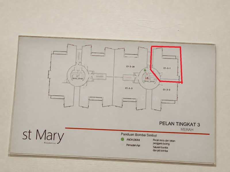 Servis Apartment untuk Dijual di St Mary Residences - Leslie Low - PropertyGuru.com.my