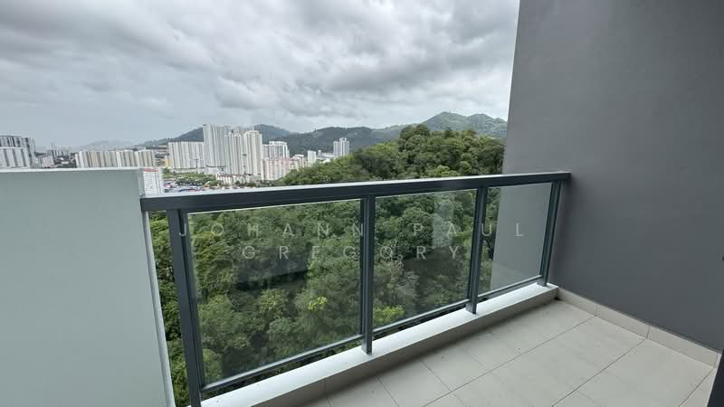 Kondominium untuk Dijual di Terraces Condominium - Johann Paul Gregory - Balcony - PropertyGuru.com.my