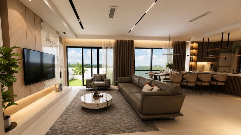 3-storey Terraced House for Sale in Setia Alam (Selangor) - Jared Soo - Living Room - PropertyGuru.com.my