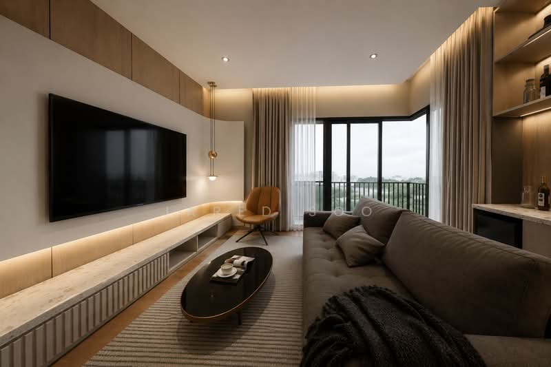 3-storey Terraced House for Sale in Setia Alam (Selangor) - Jared Soo - Living Room - PropertyGuru.com.my