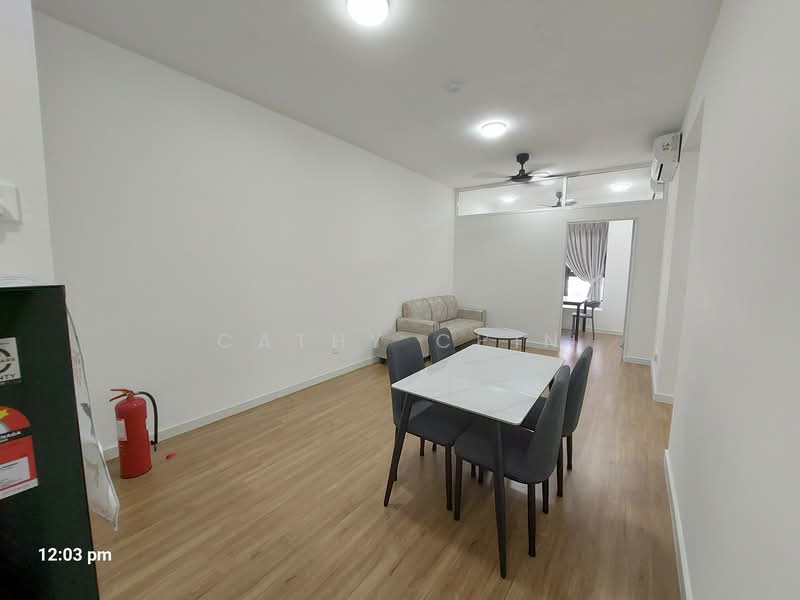 Servis Apartment untuk Disewa di Helix2 @ PJ South - Cathy Chin - Living Room - PropertyGuru.com.my