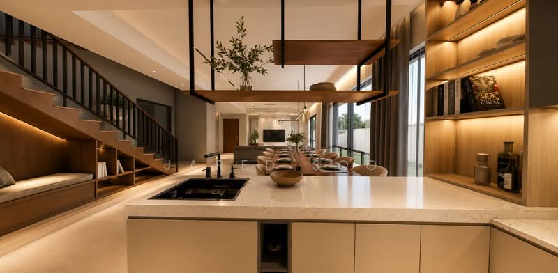 Rumah Teres untuk Dijual di Duta Villa (Setia Alam) - Jared Soo - Interior - PropertyGuru.com.my