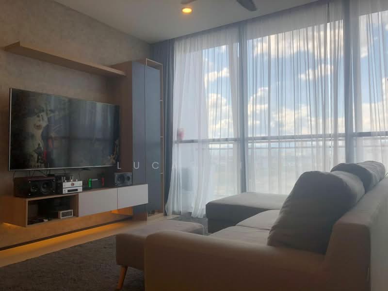Kondominium untuk Dijual di The Fennel - Lucas Sit - Living Room - PropertyGuru.com.my