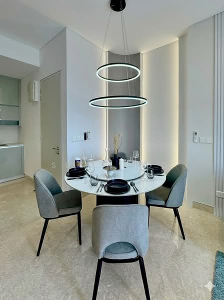 Servis Apartment untuk Disewa di Lucentia Residences - Susan Foo - Dining Room - PropertyGuru.com.my