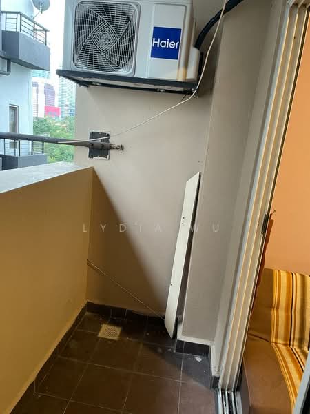 Servis Apartment untuk Disewa di Megan Ambassy - Lydia Wu - Balcony - PropertyGuru.com.my