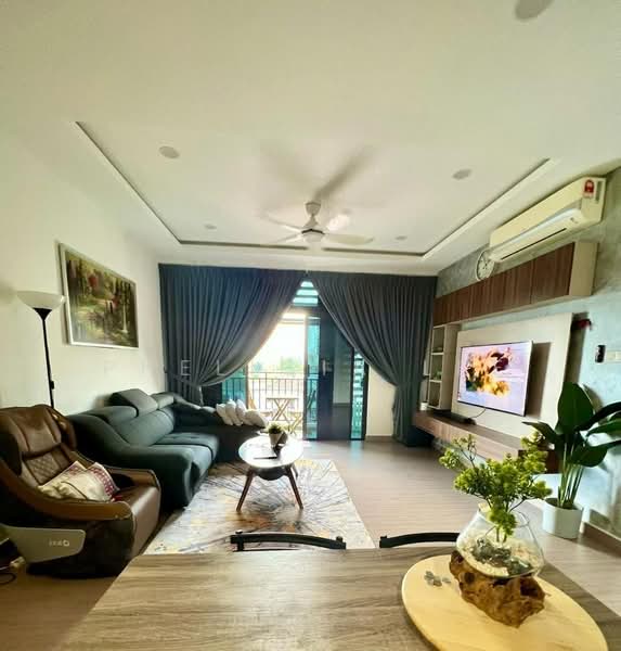 Servis Apartment untuk Dijual di Citywoods - Phelicia Lee - Living Room - PropertyGuru.com.my
