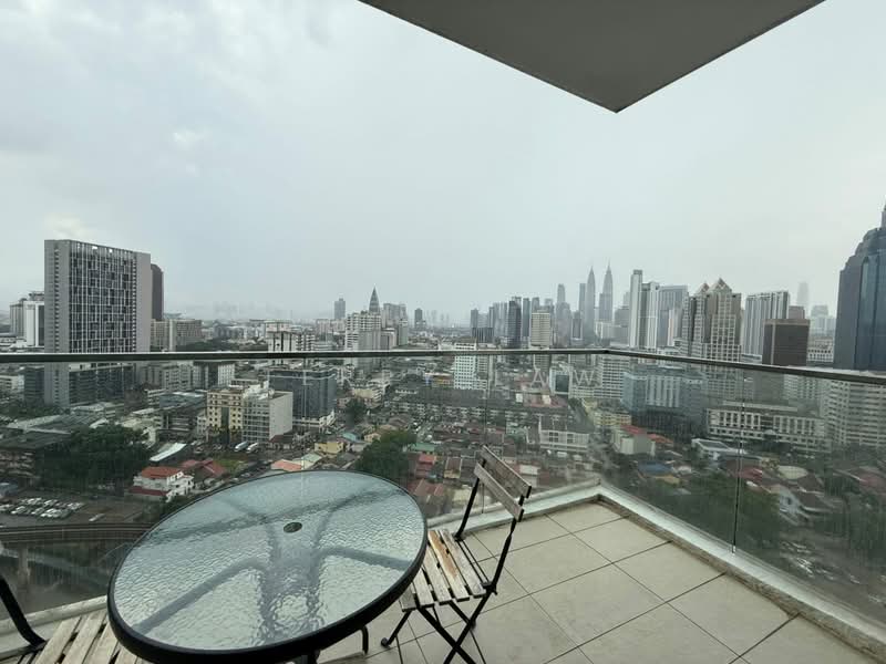 Servis Apartment untuk Dijual di Regalia Residence - Terry Law - Balcony - PropertyGuru.com.my