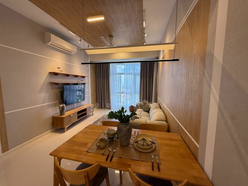 Servis Apartment untuk Disewa di Met 1 Residences - Terry Law - Living Room - PropertyGuru.com.my