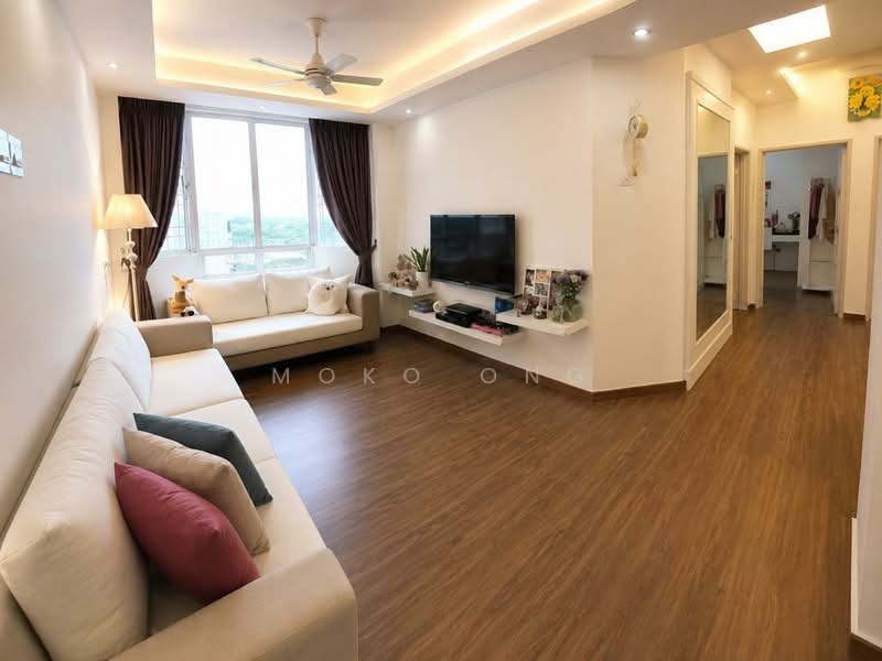 Pangsapuri untuk Dijual di Kingfisher Series - Moko Ong - Living Room - PropertyGuru.com.my