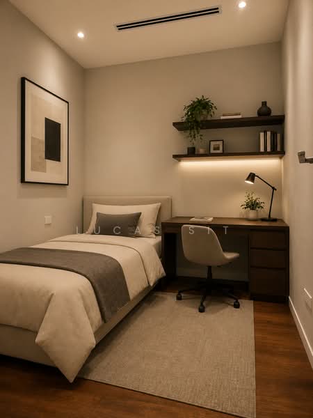 Servis Apartment untuk Dijual di The Manor - Lucas Sit - Bedroom - PropertyGuru.com.my