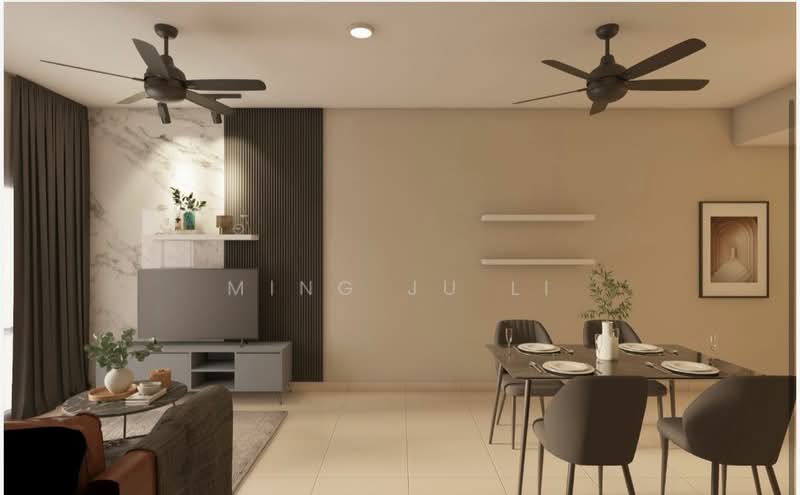 Service Residence for Rent at Trion @ KL - Ming Ju Li - Living Room - PropertyGuru.com.my