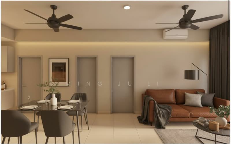 Service Residence for Rent at Trion @ KL - Ming Ju Li - Living Room - PropertyGuru.com.my