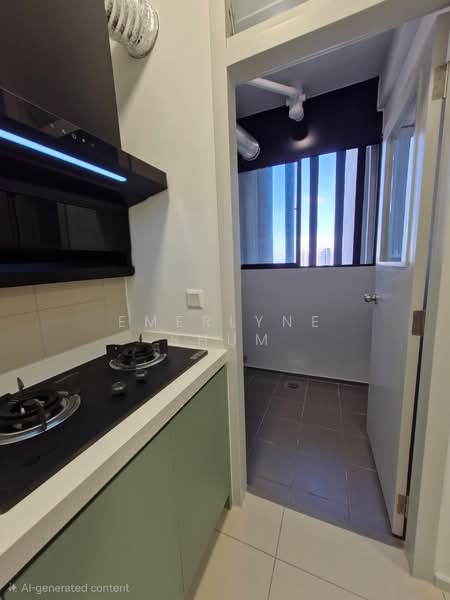 Kondominium untuk Disewa di KAIA Heights Equine - Emerlyne Shum - Kitchen - PropertyGuru.com.my