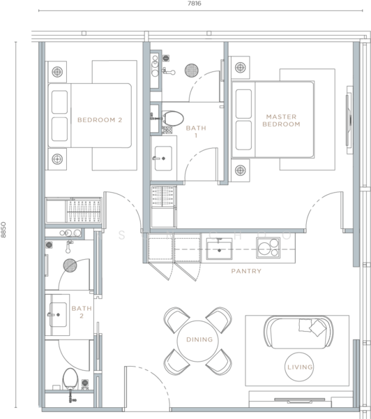 Kondominium untuk Disewa di Orion Residence Bukit Bintang - Anson Choo - PropertyGuru.com.my