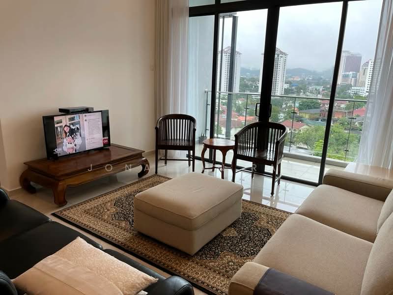 Service Residence for Sale at PJ Midtown - Jonathan Raj - Living Room - PropertyGuru.com.my