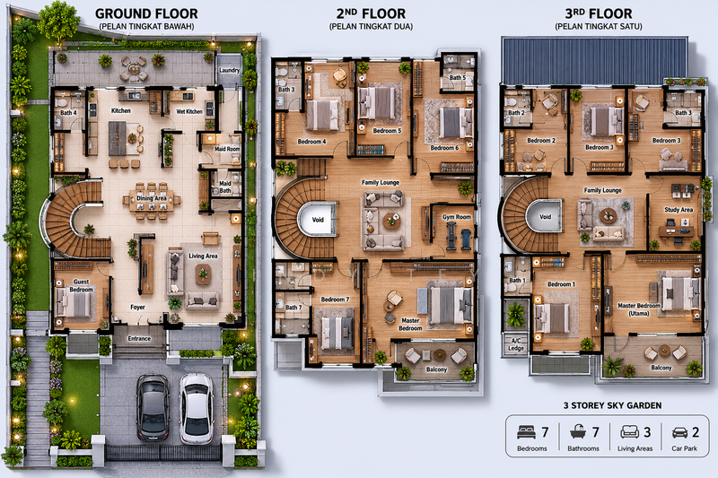 Rumah Banglo untuk Dijual di Alam Sutera (Bukit Jalil) - Cindy Tey - PropertyGuru.com.my