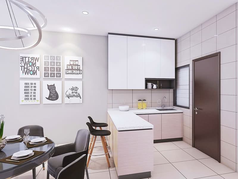 Kondominium untuk Dijual di Bora Residences - Elsa Wong - Kitchen - PropertyGuru.com.my