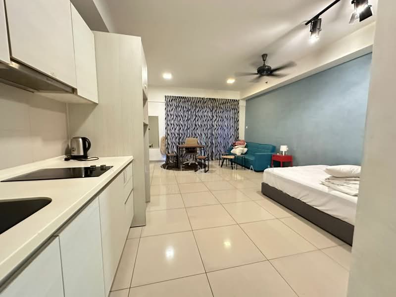 Servis Apartment untuk Disewa di i-SOHO @ i-City - Kelven Tan - Living Room - PropertyGuru.com.my