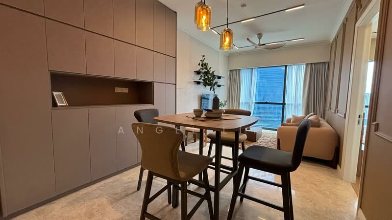 Service Residence for Rent at TRX Residences - Angel Lim - Living Room - PropertyGuru.com.my