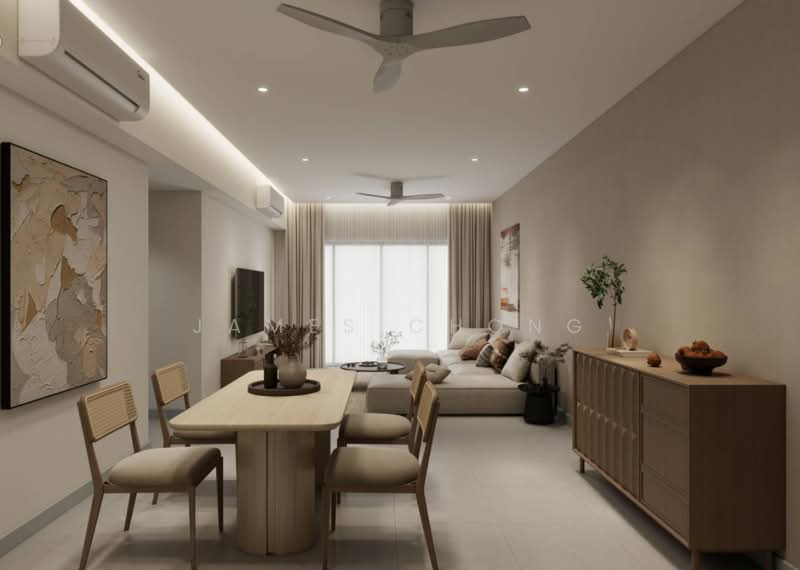 Servis Apartment untuk Dijual di B11 Parkland Residence - James Chong - Living Room - PropertyGuru.com.my