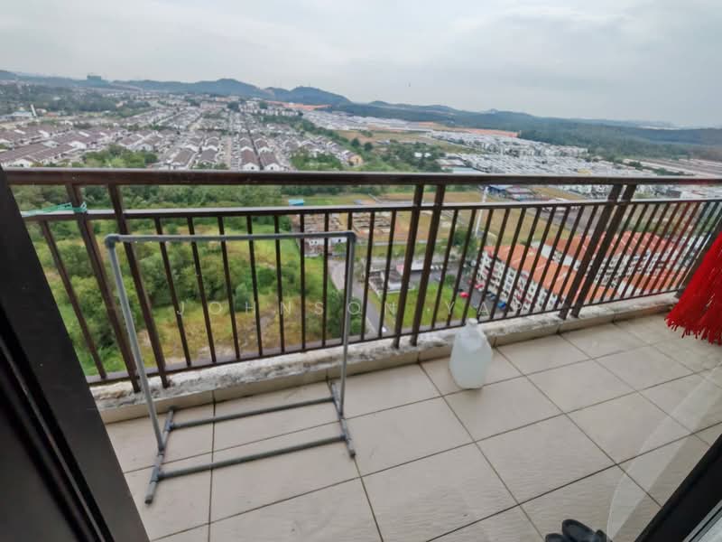 Servis Apartment untuk Dijual di The Garden Residences - Johnson Yap - Balcony - PropertyGuru.com.my