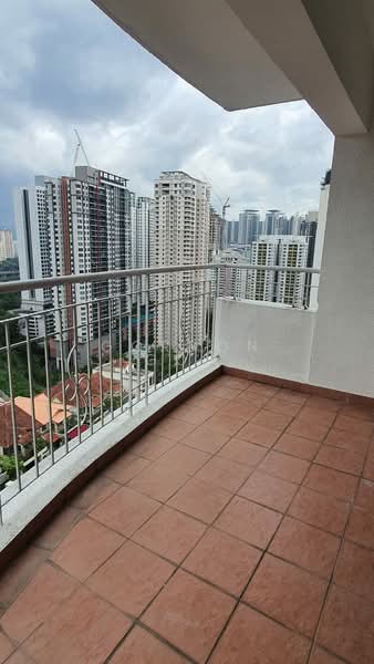 Kondominium untuk Disewa di Kiaramas Sutera - Gordon Goh - Balcony - PropertyGuru.com.my