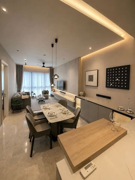 Service Residence for Rent at TRX Residences - TC Hoo - Living Room - PropertyGuru.com.my