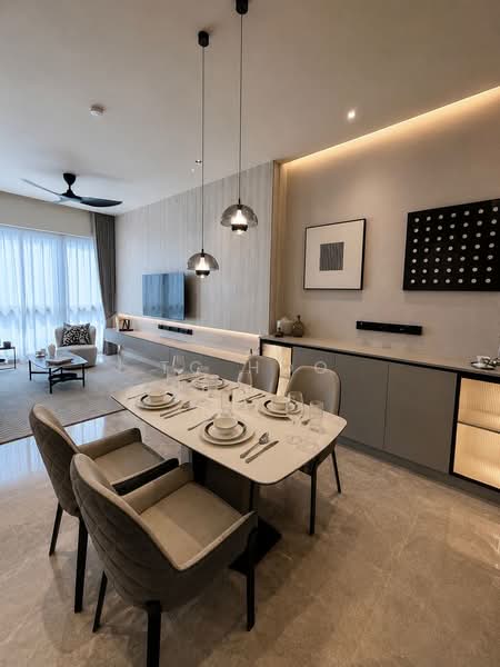 Service Residence for Rent at TRX Residences - TC Hoo - Living Room - PropertyGuru.com.my