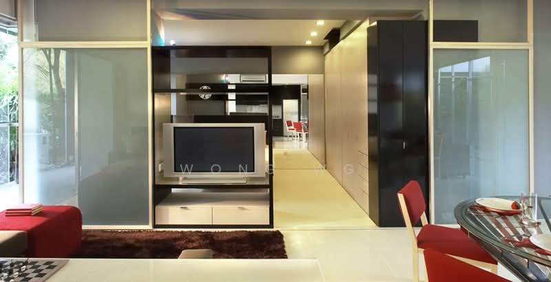 Servis Apartment untuk Dijual di Verve Suites - Wong WG - Living Room - PropertyGuru.com.my