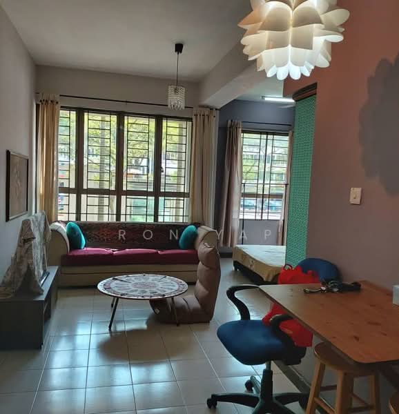 Service Residence for Rent at Ritze Perdana 1 - Ron Yap - Living Room - PropertyGuru.com.my