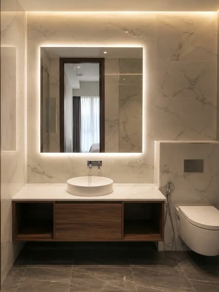 Servis Apartment untuk Disewa di Core Residence @ TRX - TC Hoo - Bathroom - PropertyGuru.com.my