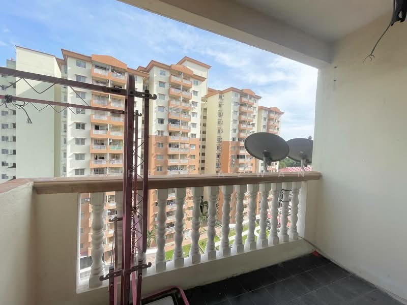 Apartment for Sale at Sri Lavender Apartment - Ashraf Azwan - Balcony - PropertyGuru.com.my