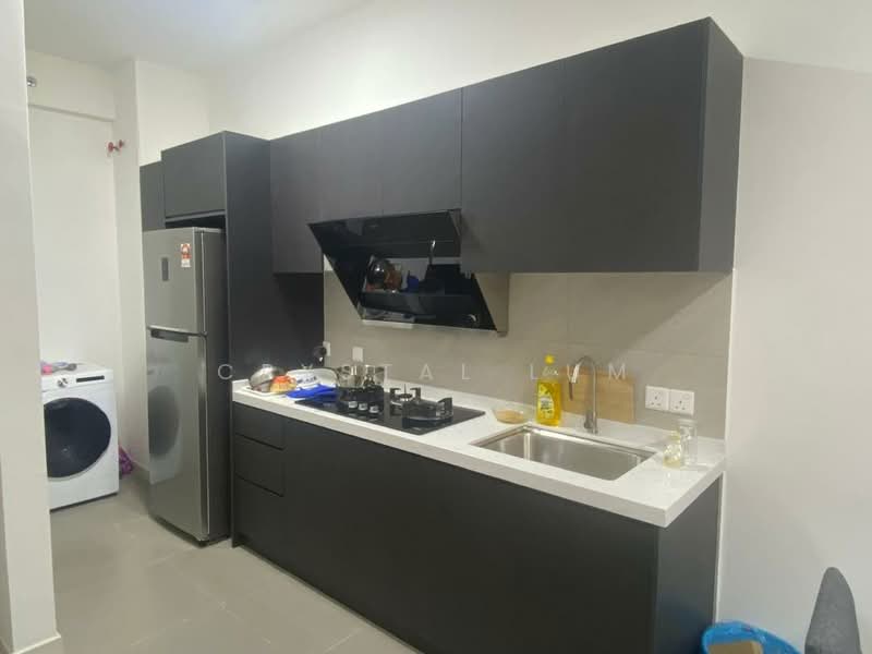 Kondominium untuk Disewa di Aster Residence - Crystal Lum - Kitchen - PropertyGuru.com.my